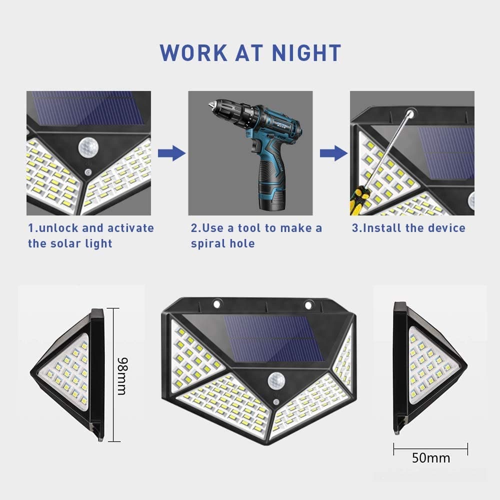🌞50 % DE RÉDUCTION POUR UNE DURÉE LIMITÉE ! ⏰ Lampes solaires avec détecteur de mouvement – un éclairage extérieur puissant qui illumine automatiquement les allées, les jardins et les entrées ✨