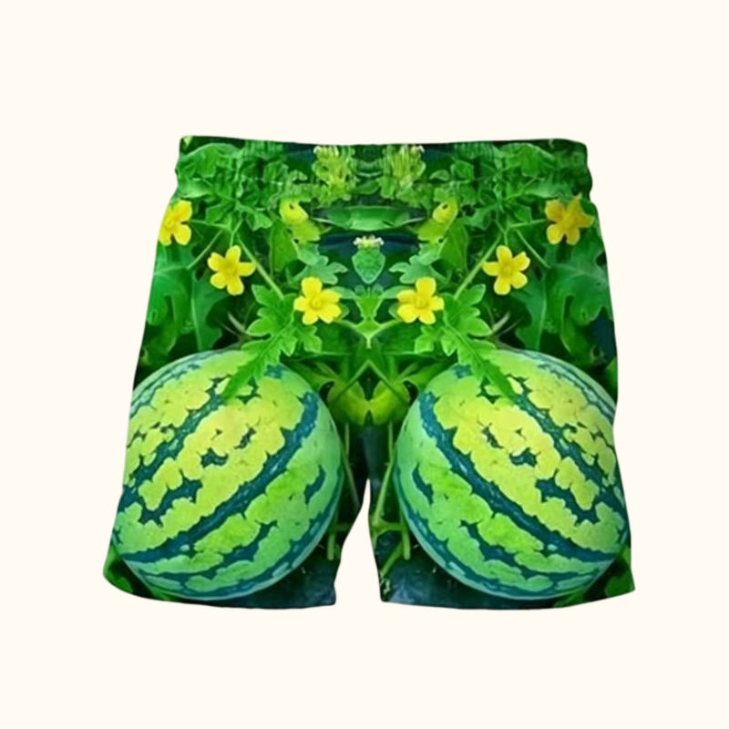 🍉 Lot de t-shirts avec imprimé pastèque rigolo
