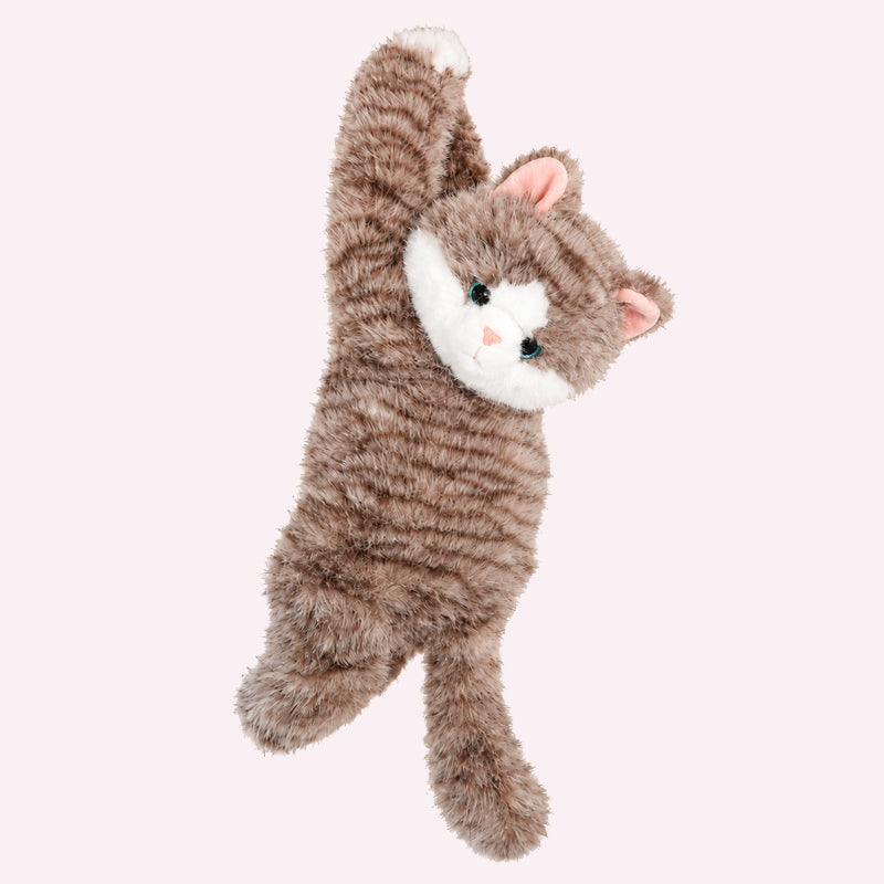 Porte-mouchoirs de voiture en forme de chat en peluche à suspendre