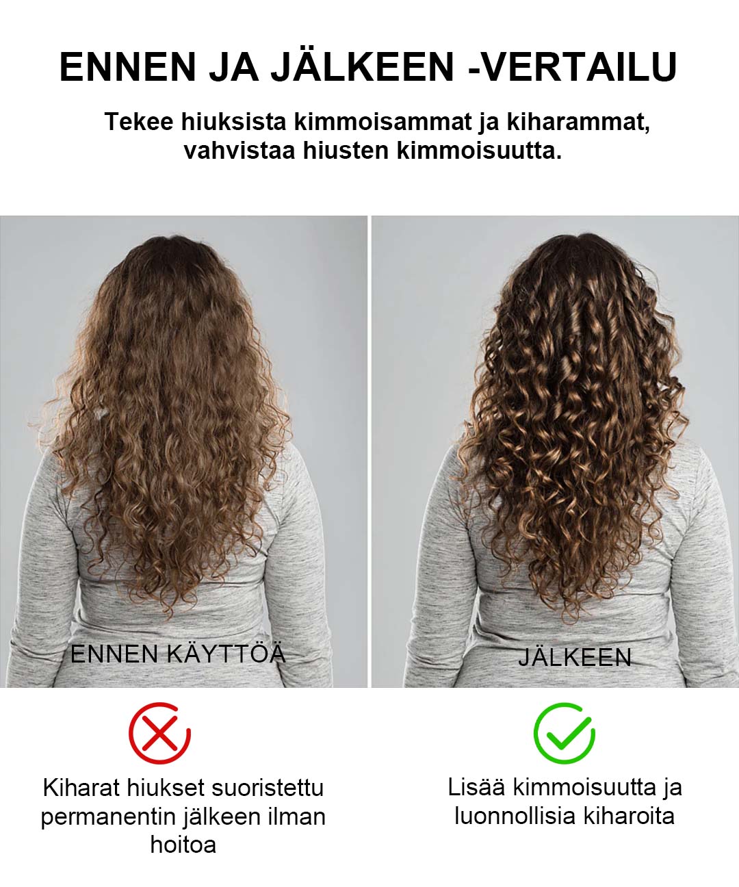 đ„2025 kuuma myyntiđ„PitkĂ€kestoinen muotoilu volyymin kosteuttava elastisuutta lisÀÀvĂ€ voide kiharille hiuksille