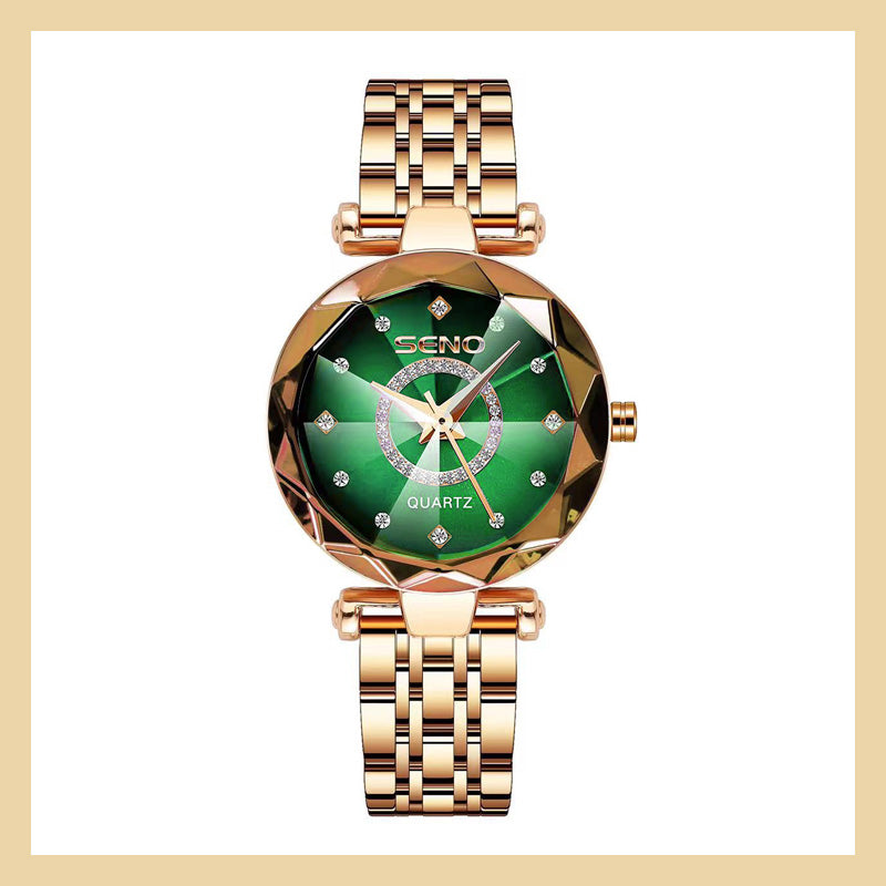 💖Montre pour femme Starry en acier inoxydable🎁