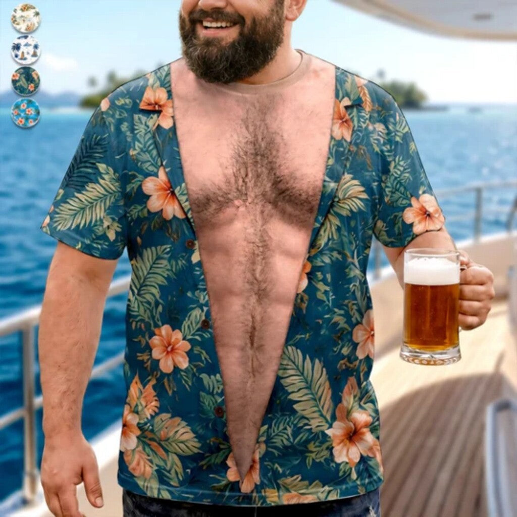 📢📢 50 % de réduction !! ⏰T-shirt humoristique pour homme, avec motif de muscles
