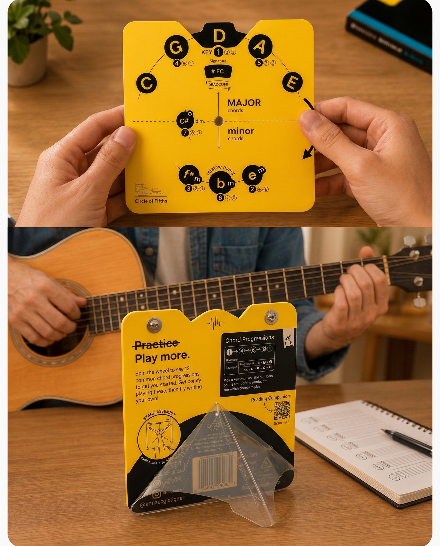 L'astuce de théorie musicale que les musiciens découvrent actuellement — Une roue visuelle du cycle des quintes qui facilite enfin la maîtrise des tonalités, des accords et de la composition