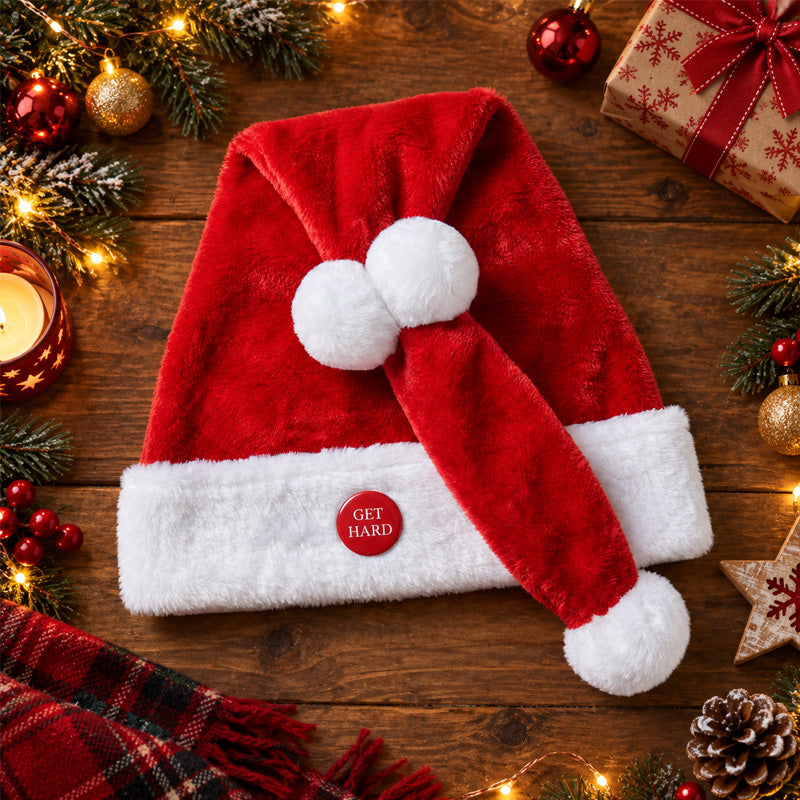 Chapeau de Père Noël amusant et animé pour les fêtes de Noël