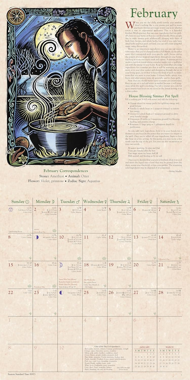 2026 Calendrier des sorcières🔮