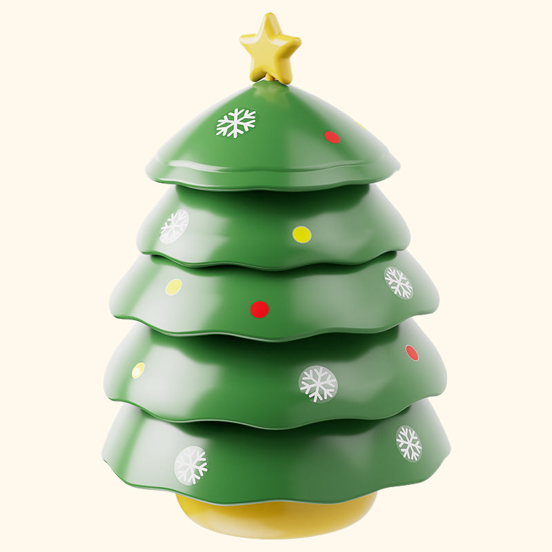 Ensemble de coupelles en forme de sapin de Noël