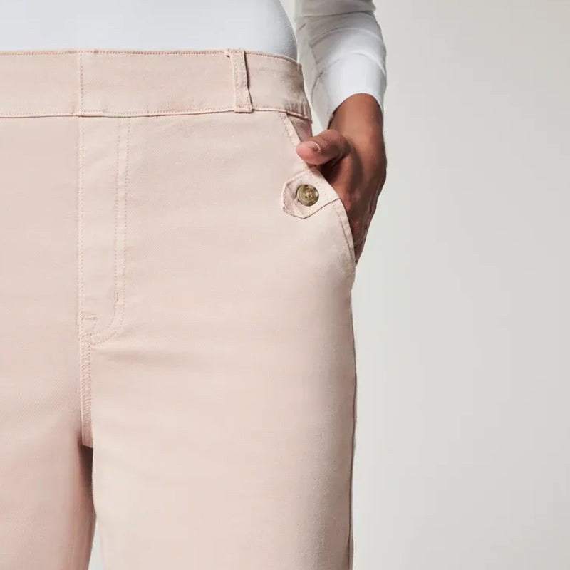 š„2025 kuuma myyntiš„Stretch Twill leikatut leveƤlahkeiset housut