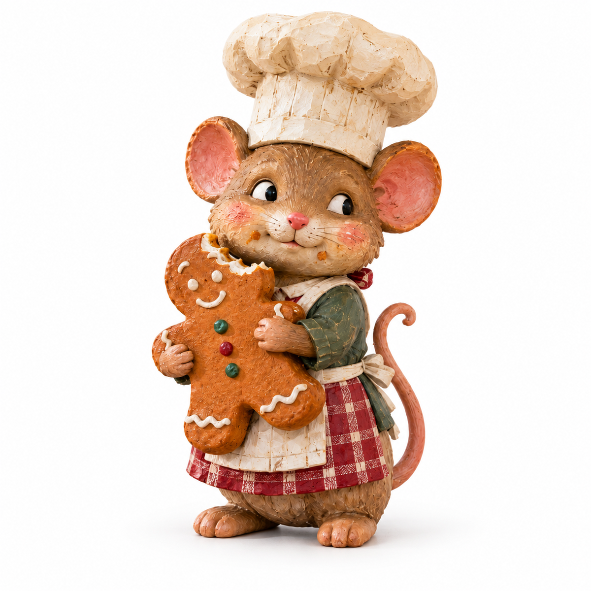 🍪 Figurine de pâtissier en pain d'épices en forme de souris