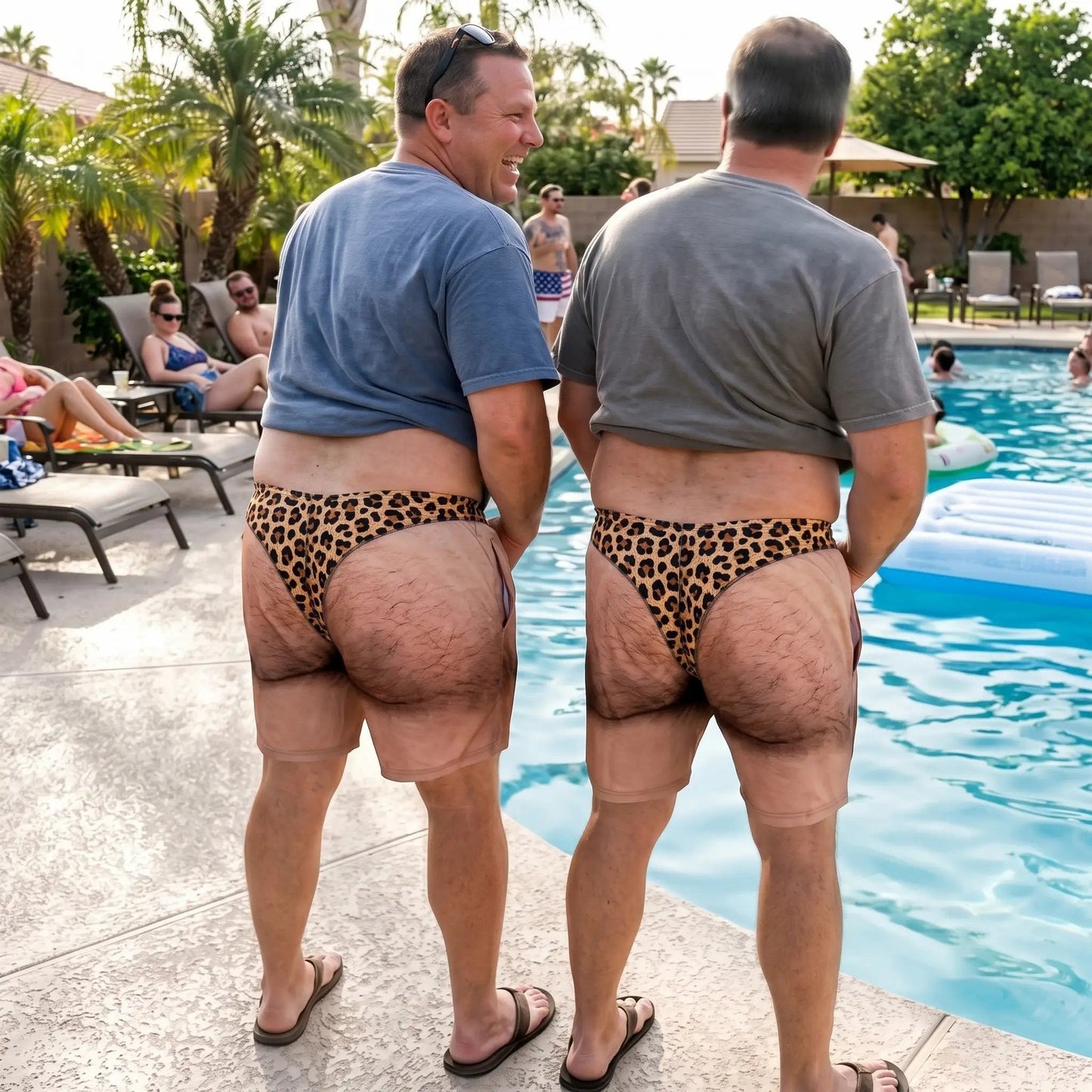 Le maillot de bain fantaisie « Cheeky Commando » – De quoi faire tourner les têtes, c'est garanti !