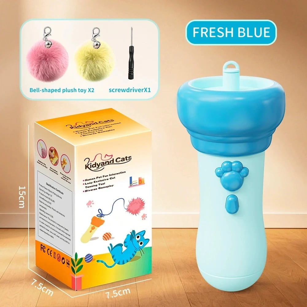 Lanceur automatique de jouets pour chats