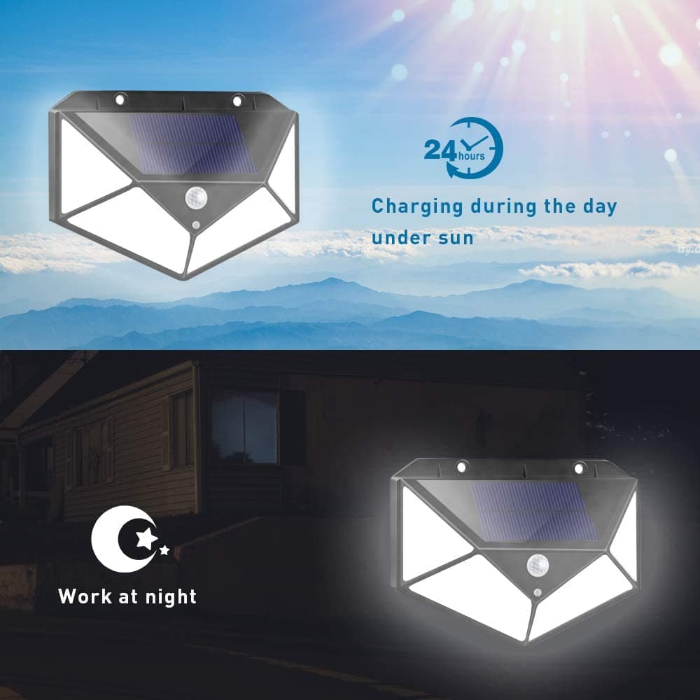 🌞50 % DE RÉDUCTION POUR UNE DURÉE LIMITÉE ! ⏰ Lampes solaires avec détecteur de mouvement – un éclairage extérieur puissant qui illumine automatiquement les allées, les jardins et les entrées ✨