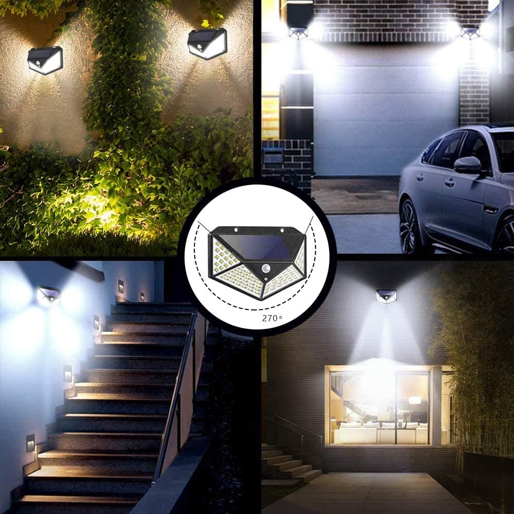 🌞50 % DE RÉDUCTION POUR UNE DURÉE LIMITÉE ! ⏰ Lampes solaires avec détecteur de mouvement – un éclairage extérieur puissant qui illumine automatiquement les allées, les jardins et les entrées ✨