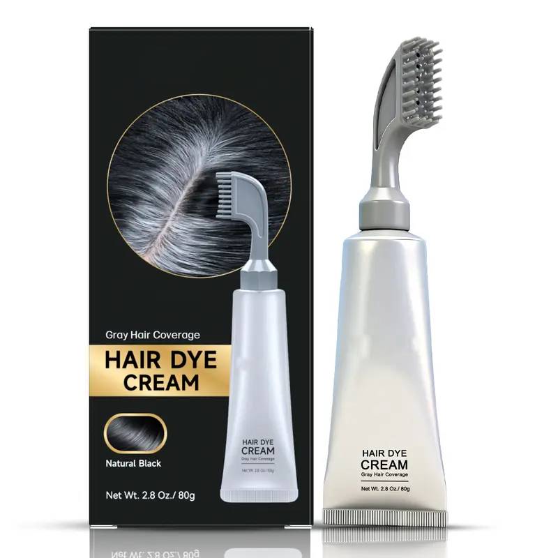 🔥Meilleures ventes du jour | Peigne teintant pour cheveux : couverture instantanée des cheveux gris, pour hommes et femmes