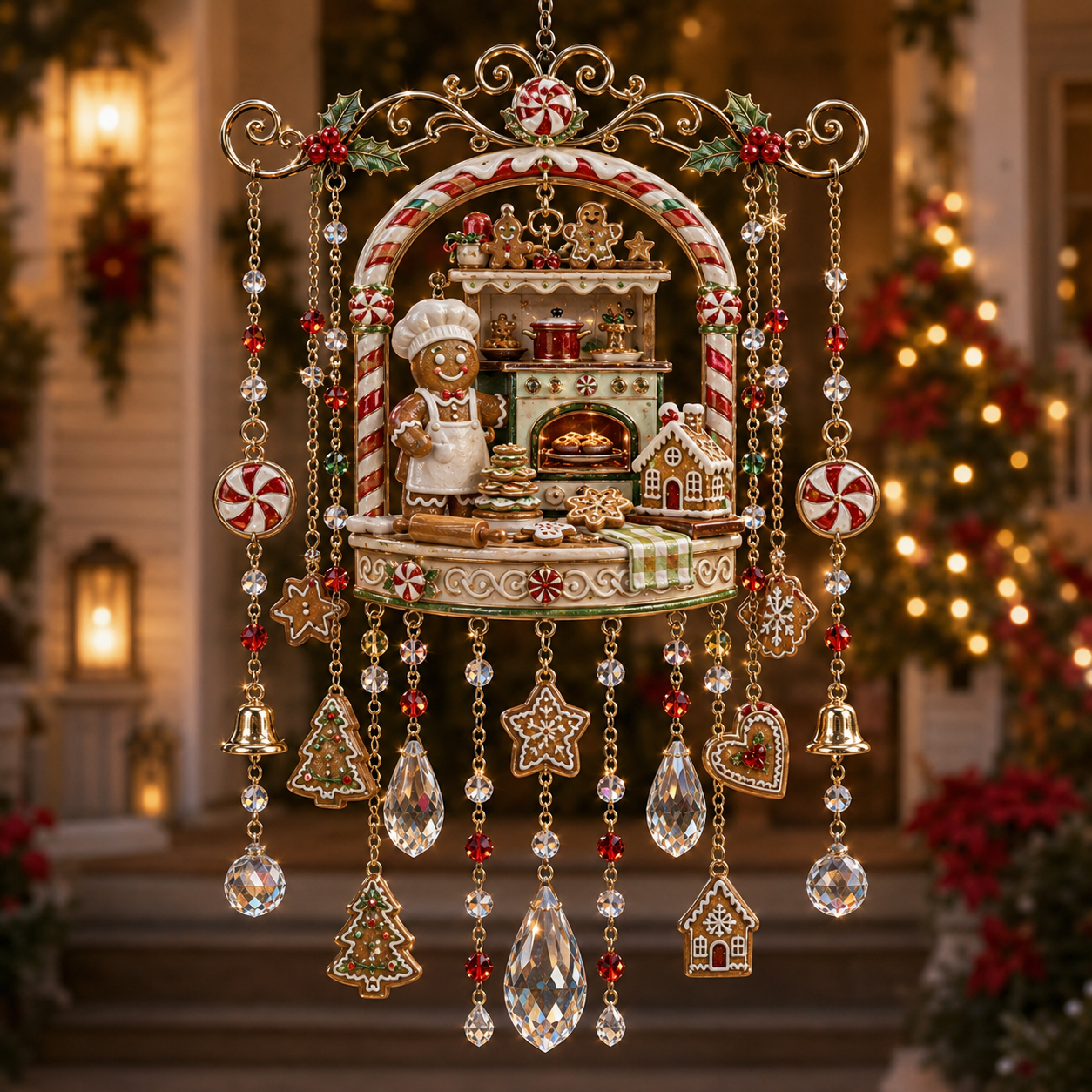 🎁DERNIER JOUR — OFFRE À DURÉE LIMITÉE : 49 % DE RÉDUCTION ! Carillon éolien de Noël magique