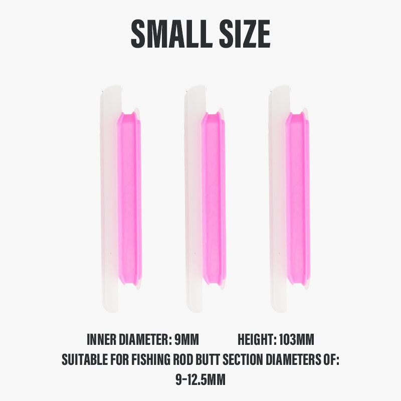 🎣 Porte-ligne amovible en silicone pour canne à pêche