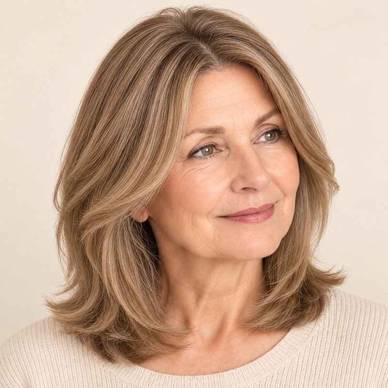 ✨ Postiche pour femmes, pour cheveux clairsemés