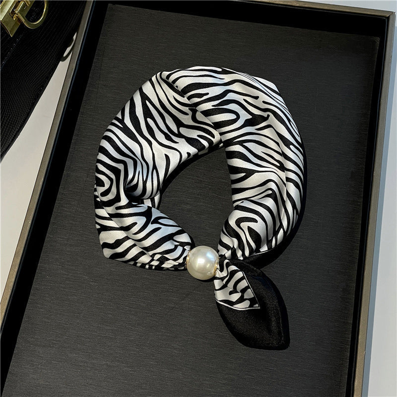 🤍 Collier avec rangée de perles et fermoir magnétique – Fermoir magnétique, prêt en quelques secondes !✨📦