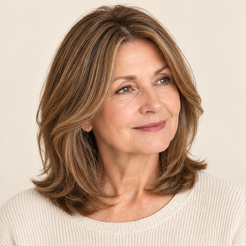 ✨ Postiche pour femmes, pour cheveux clairsemés