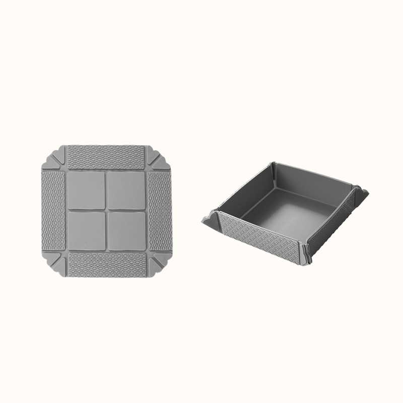 Tapis pliable résistant à la chaleur et plateau de rangement