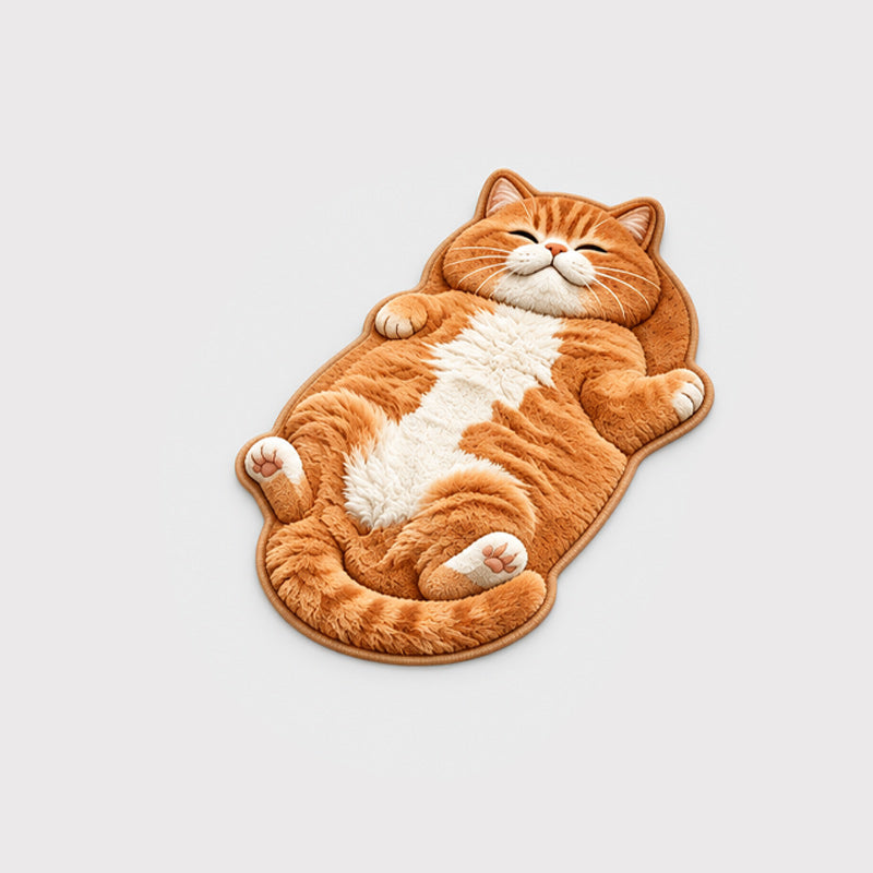 Tapis de sol en forme de chat