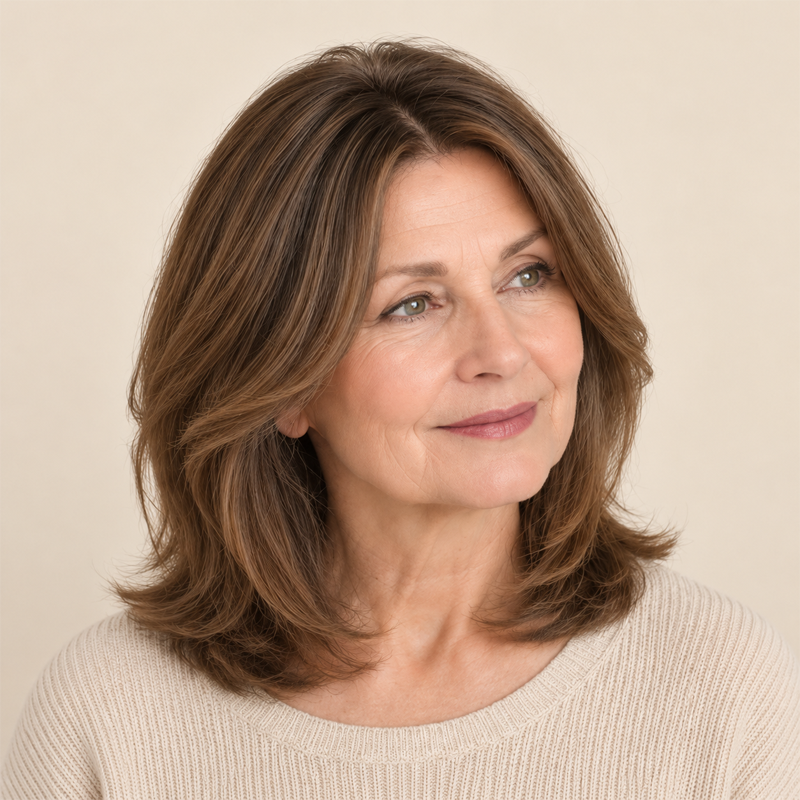 ✨ Postiche pour femmes, pour cheveux clairsemés