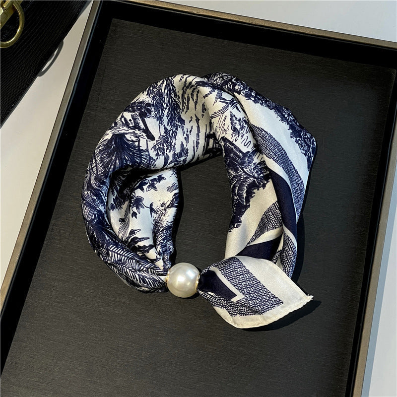 🤍 Collier avec rangée de perles et fermoir magnétique – Fermoir magnétique, prêt en quelques secondes !✨📦