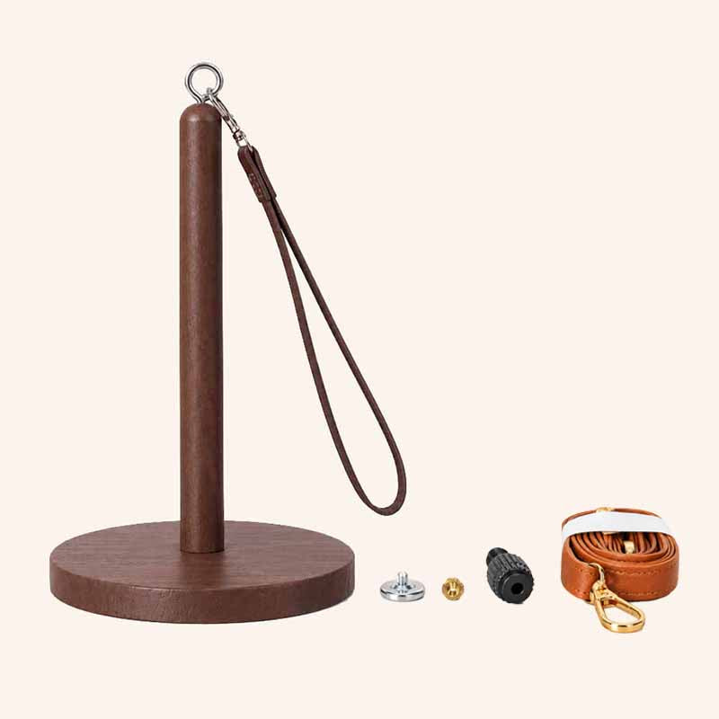 🧶Porte-fil portable — Support de filage et d'enroulement permettant de garder le fil à portée de main tout en ayant les mains libres