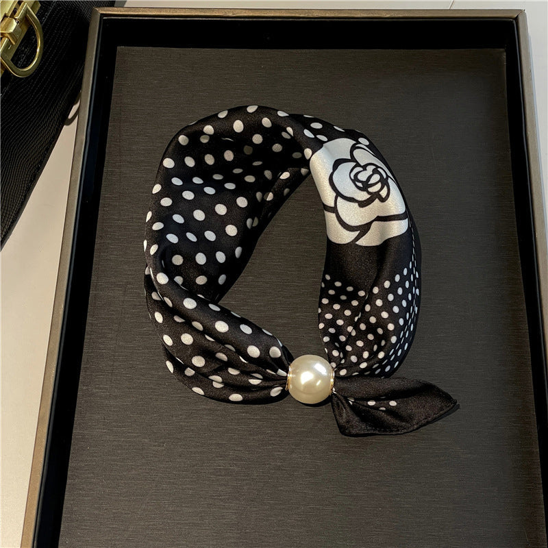🤍 Collier avec rangée de perles et fermoir magnétique – Fermoir magnétique, prêt en quelques secondes !✨📦