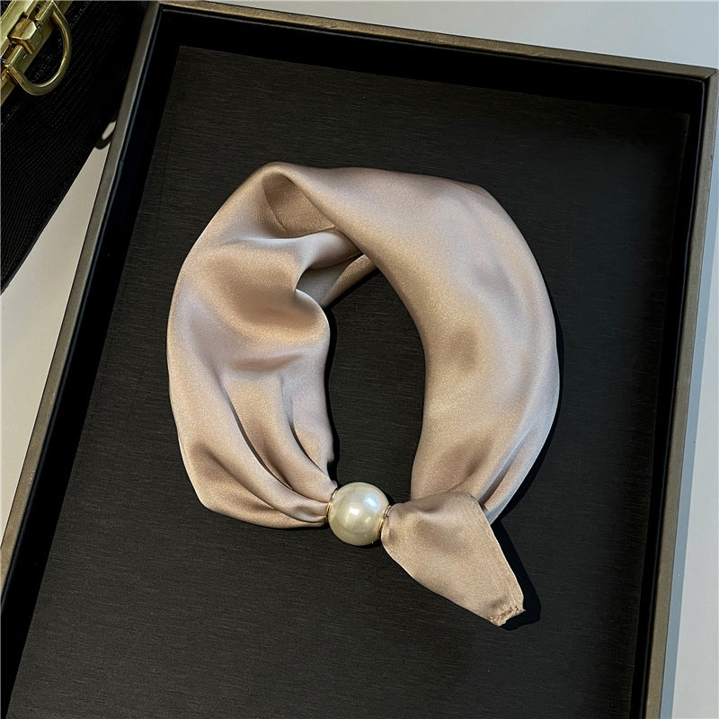 🤍 Collier avec rangée de perles et fermoir magnétique – Fermoir magnétique, prêt en quelques secondes !✨📦