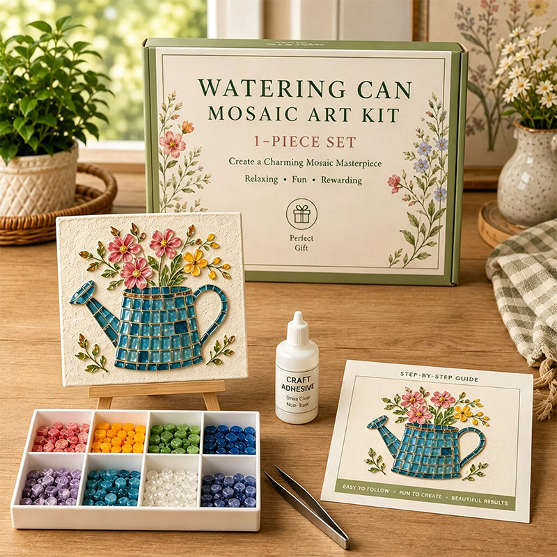 Kit de mosaïque « Arrosoir »