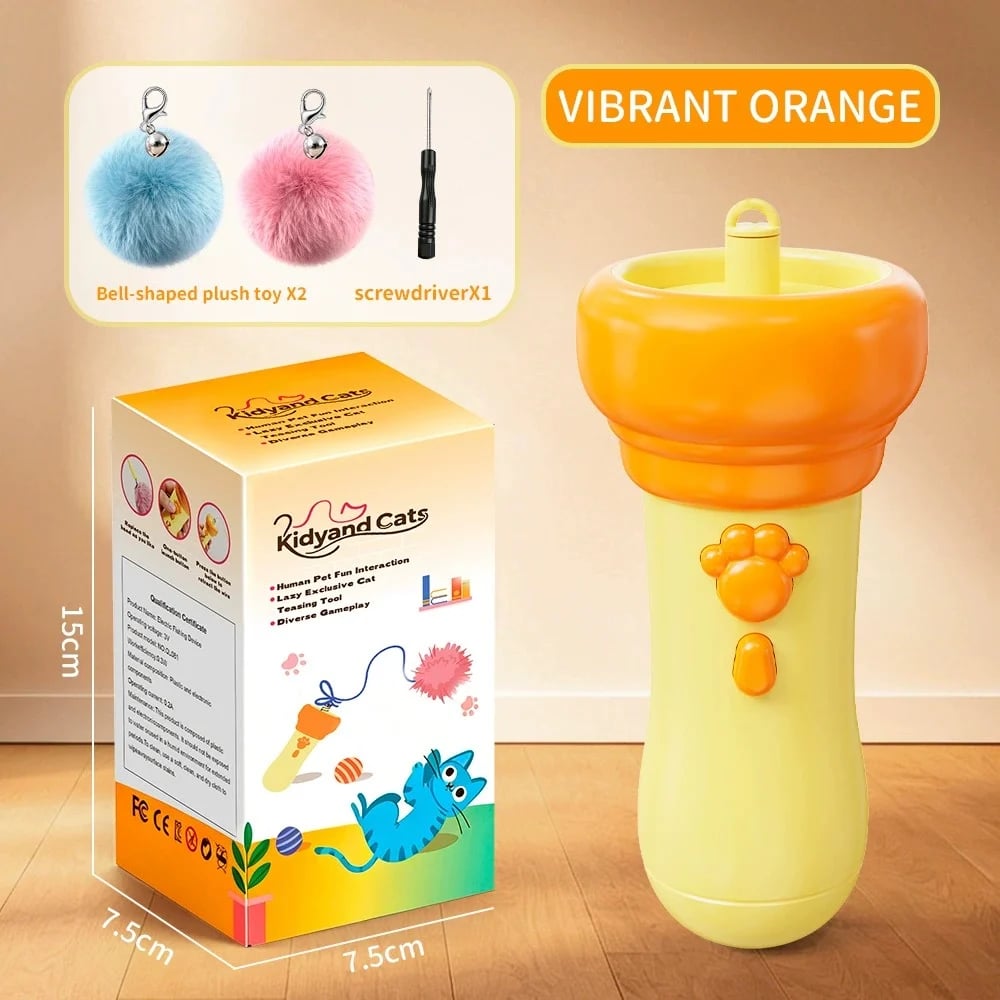 Lanceur automatique de jouets pour chats