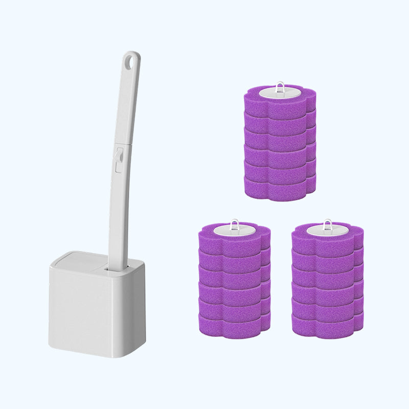 Brosse de toilette jetable