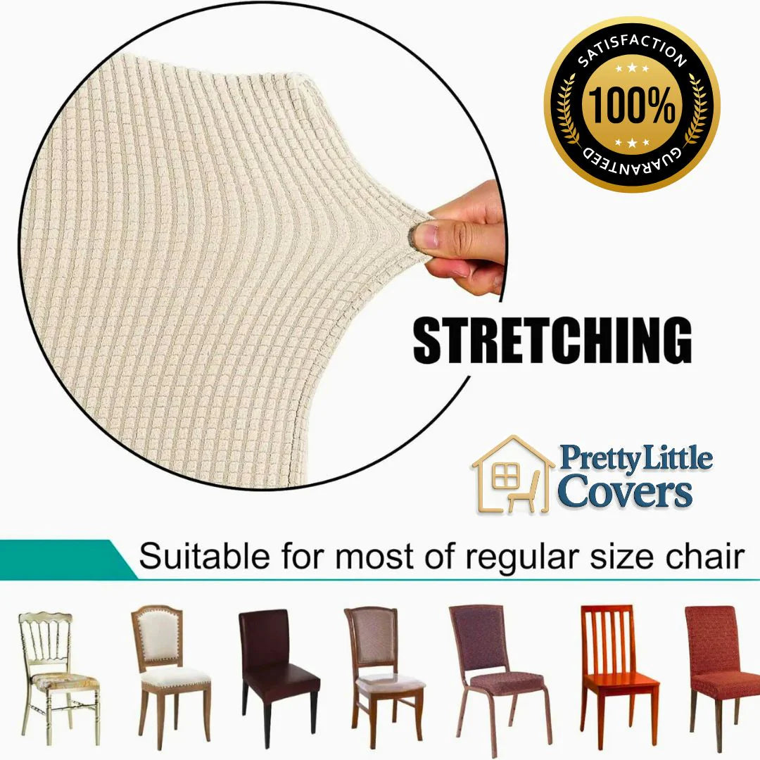 🪑Housses de chaise : redonnez instantanément un coup de jeune à une vieille chaise !