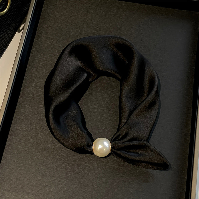 🤍 Collier avec rangée de perles et fermoir magnétique – Fermoir magnétique, prêt en quelques secondes !✨📦