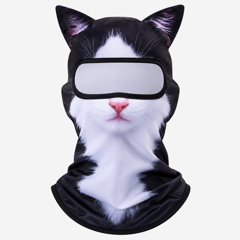 🐾 Masque à motif animalier ludique