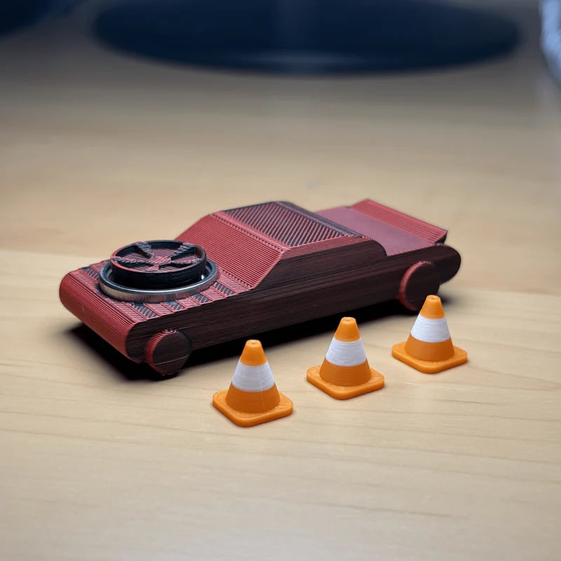 🏎️ Le FidgetDrifter | Petite voiture de drift anti-stress