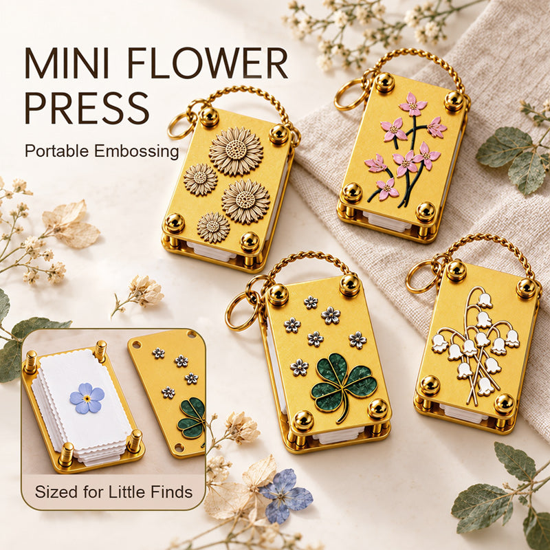 Mini presse à fleurs