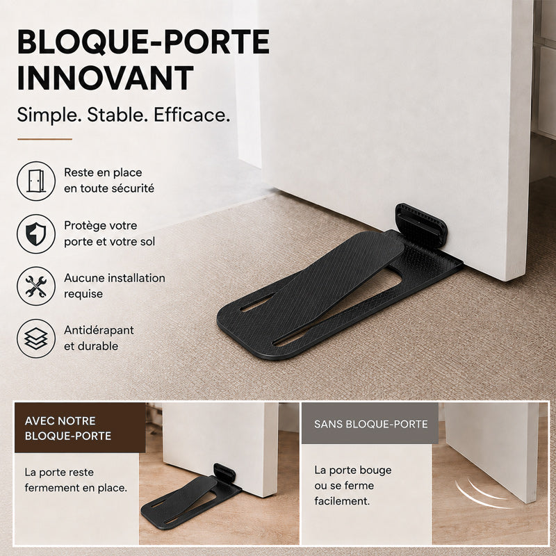 🚪 Butée de Porte Multifonctionnelle Dissimulée