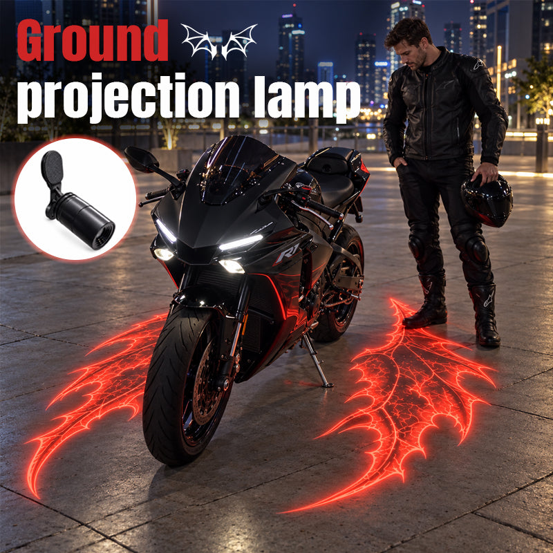 Projecteurs au sol « Devil Wing » pour moto