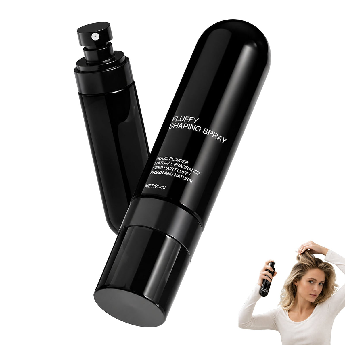 Spray volumateur Fluffy 90 ml Spray coiffant Fluffy
