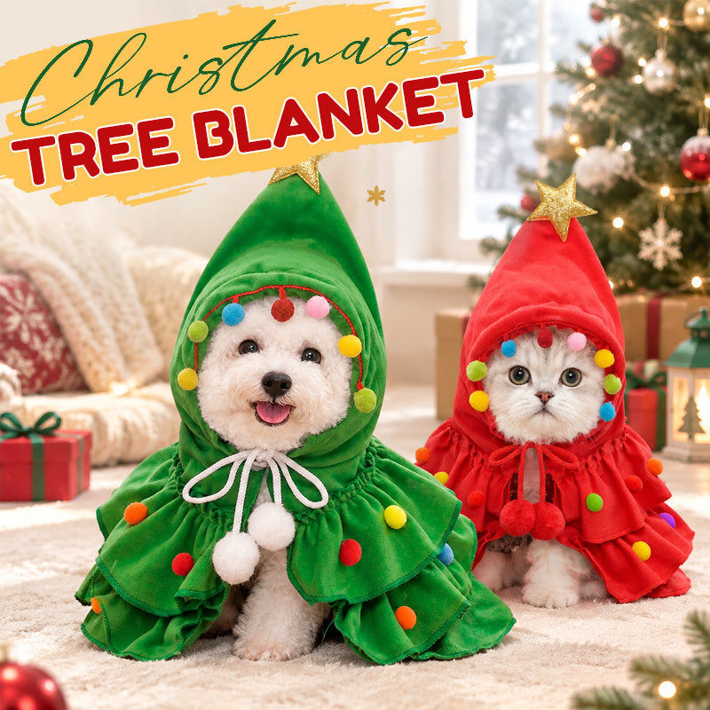 Cape « sapin de Noël » pour chats et chiens