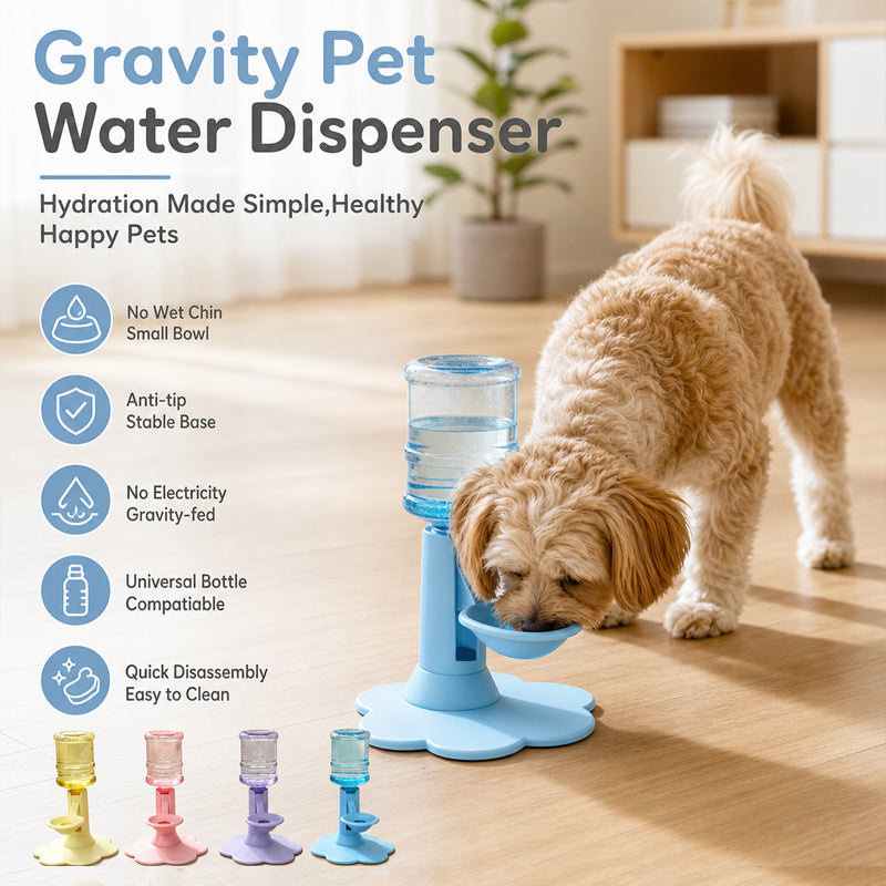 Support pour distributeur d'eau Gravity Cat - Anti-déversement