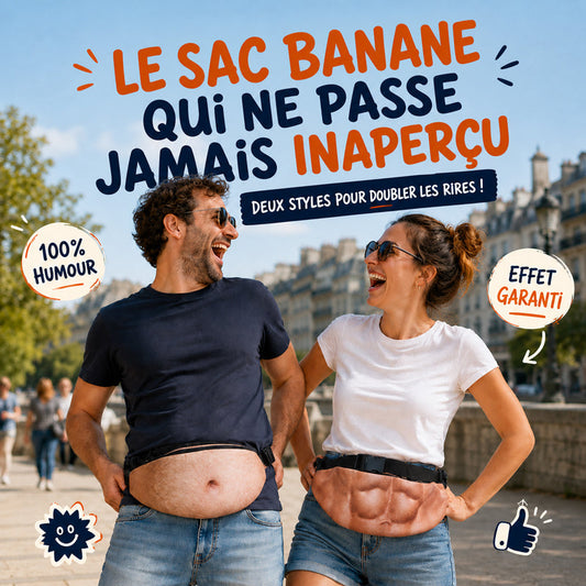 😂 Le Dadbag : le sac banane qui ne passe jamais inaperçu