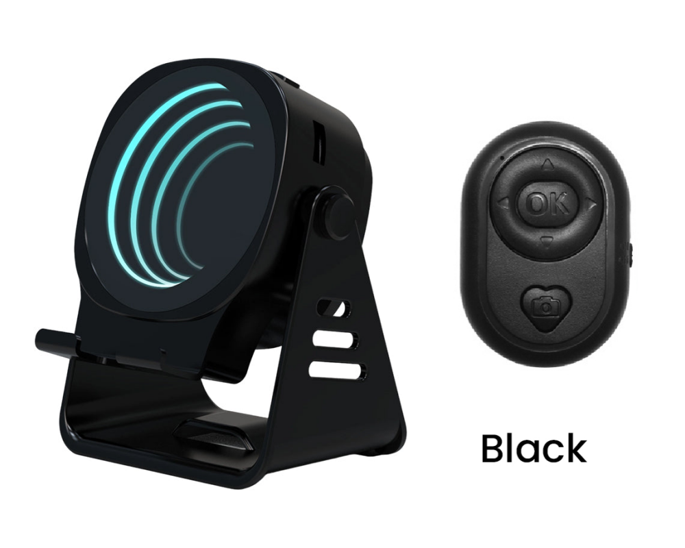 Support pour téléphone portable avec haut-parleur à induction