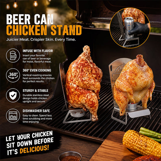 Chaise « Poulet rôti à la canette de bière »