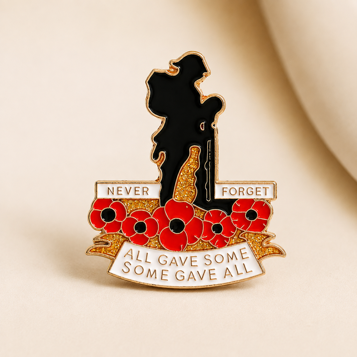 🌺 Broche commémorative « Red Poppy » en édition limitée pour le 111e anniversaire