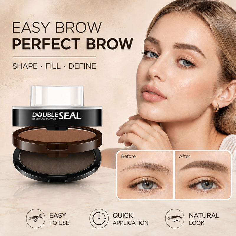 ✨ Duo de poudres à sourcils pour un résultat naturel