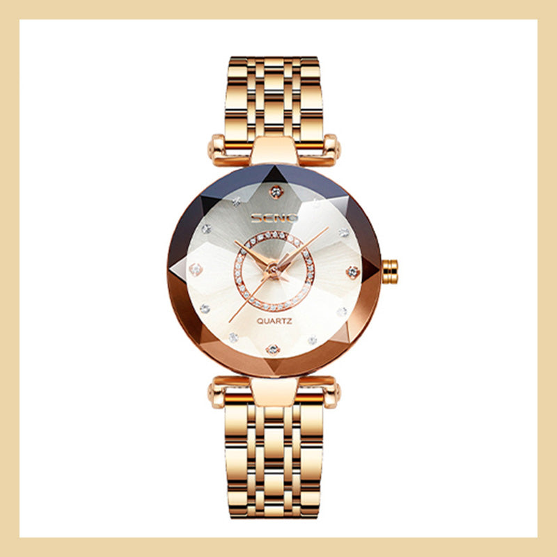 💖Montre pour femme Starry en acier inoxydable🎁