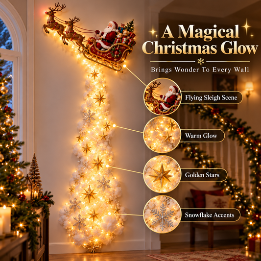 ✨Applique murale « Christmas Magic Trail » - Un peu de magie de Noël directement sur votre mur✨