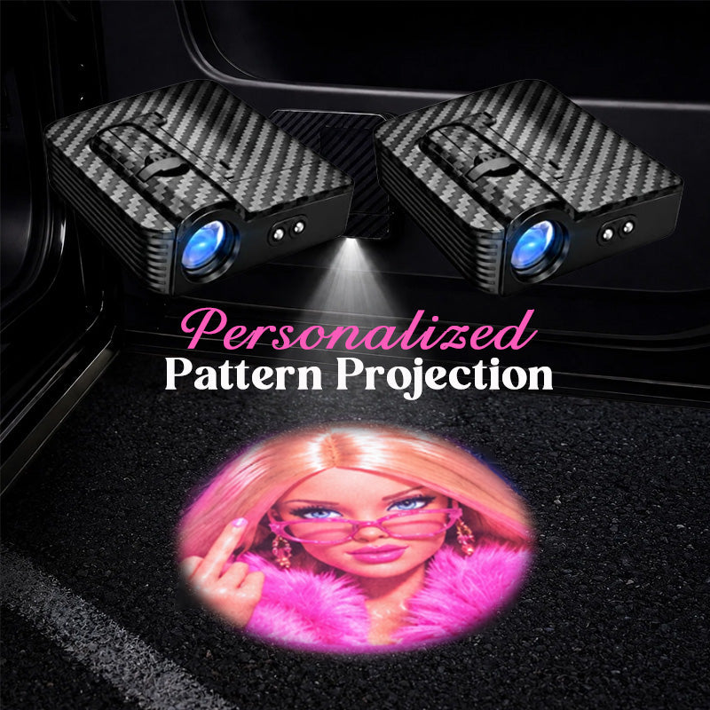 Projecteurs de bienvenue pour voiture | Effets lumineux personnalisés à motifs